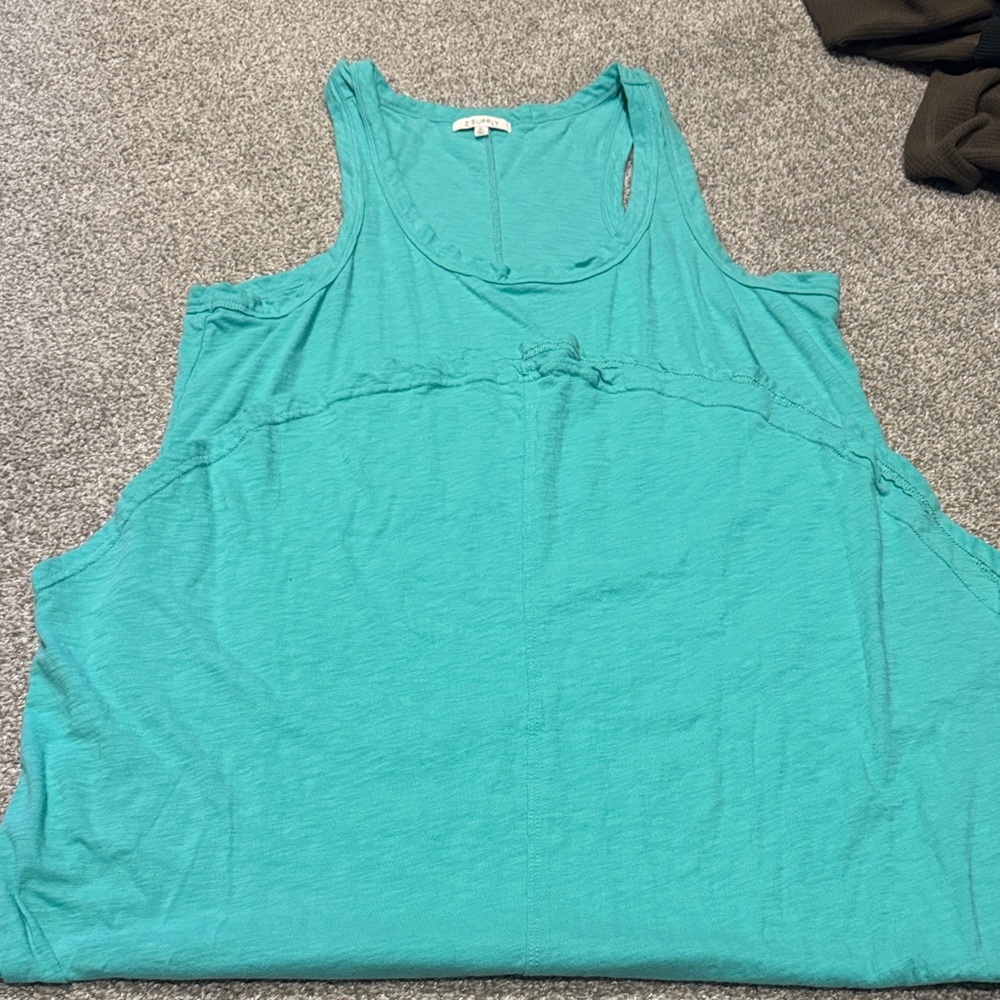 Z Supply Aqua Essential Tank Top